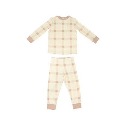 Long Sleeve Sandcheck Pyjamas