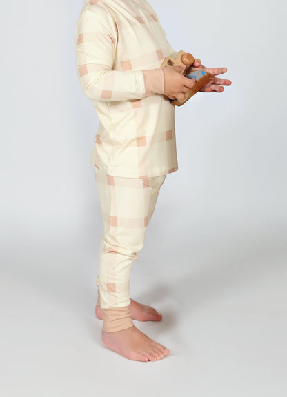 Long Sleeve Sandcheck Pyjamas