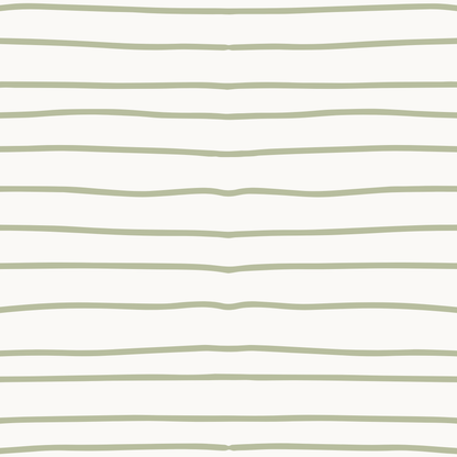 Long Sleeve Olive Stripe Pyjamas