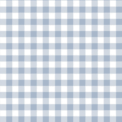 AllDay Zip Romper in Little Sky Gingham